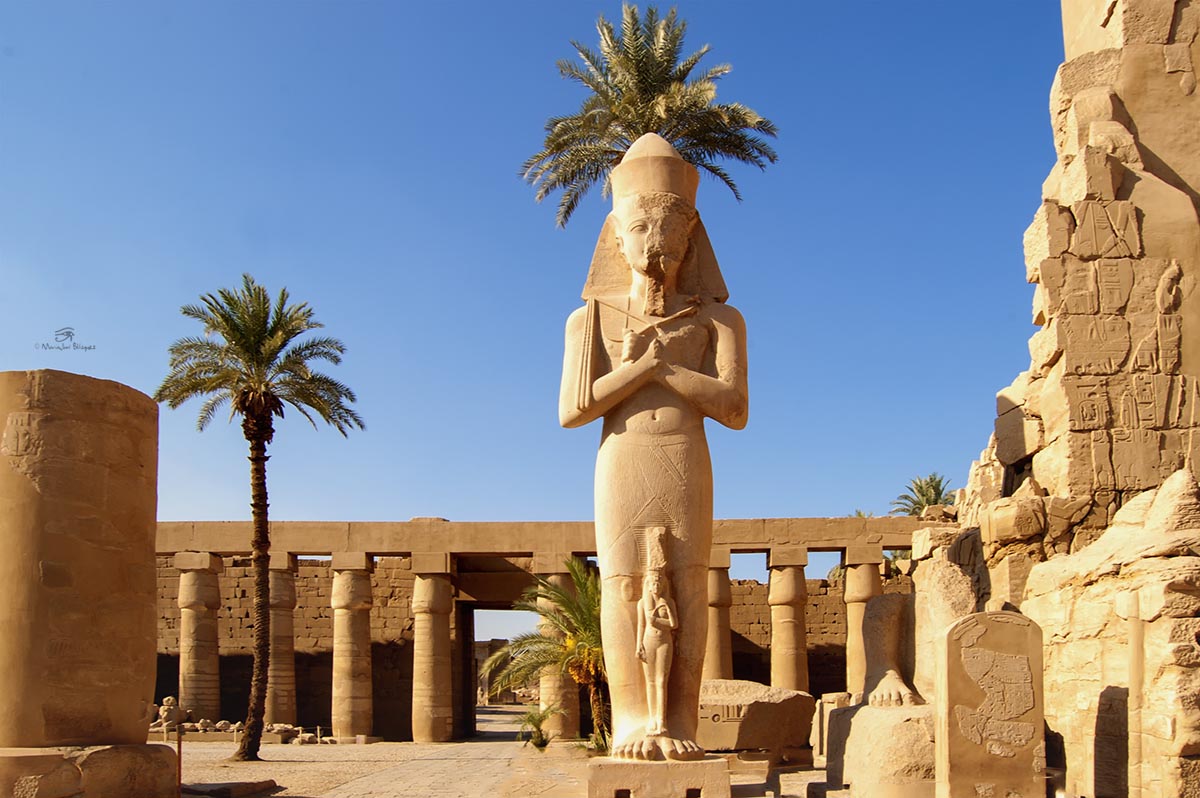 East Bank: Karnak and Luxor Temples