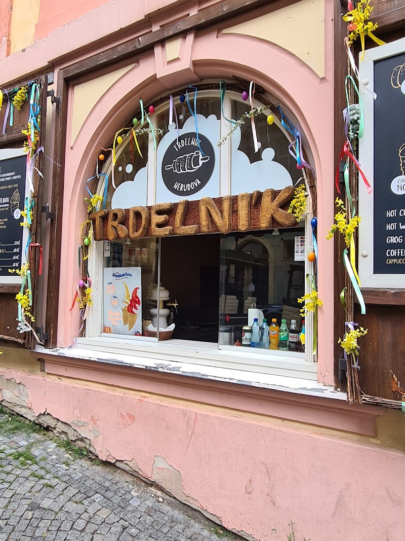 Trdelník from a street vendor at Old Town Square