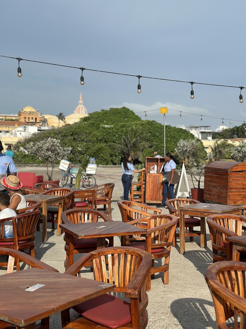 Sunset from Cafe del Mar, Cartagena