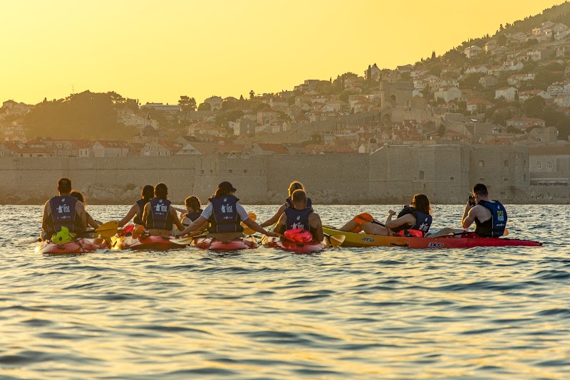 Kayaking Around the Old Town Walls