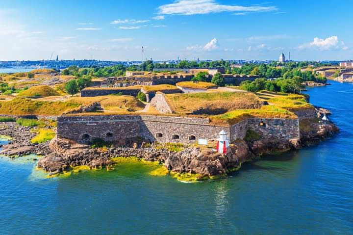 Suomenlinna Fortress Walls and Cannons